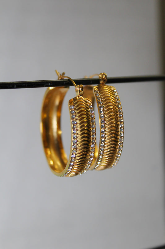 Ayla Spiral Earrings